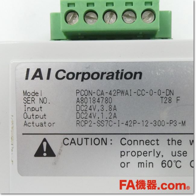 IAI PS-241 ロボシリンダ用DC24V電源 IAI 5C387 DC24V Yahoo!オークション -「iai PCON-CA-42PWAI-CC-0-0-DN