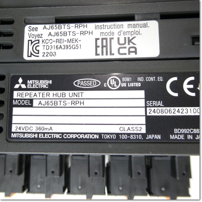 FA機器ドットコム / AJ65BTS-RPH CC-Linkスプリングクランプ端子台