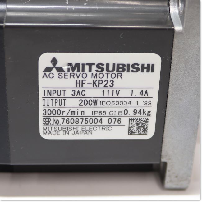 FA機器ドットコム / HF-KP23 ACサーボモータ 0.2kW (三菱電機) | FA