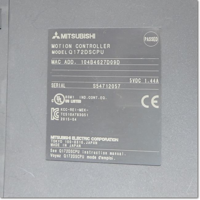 FA機器ドットコム / Q172DSCPU モーションコントローラ SSCNET/H