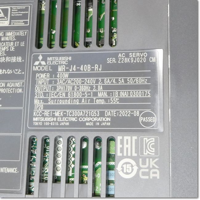 FA機器ドットコム / MR-J4-40B-RJ サーボアンプ SSCNETIII/H対応