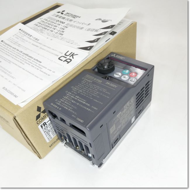 FA機器ドットコム / FR-D720-0.1K インバータ 三相200V (三菱電機