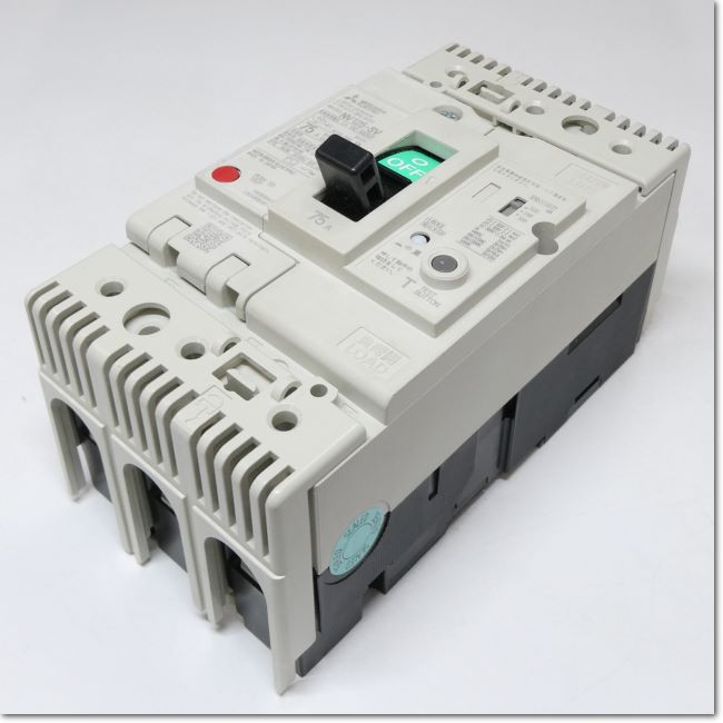 FA機器ドットコム / NV125-SVF 3P 75A 100/200/500mA 漏電遮断器 端子