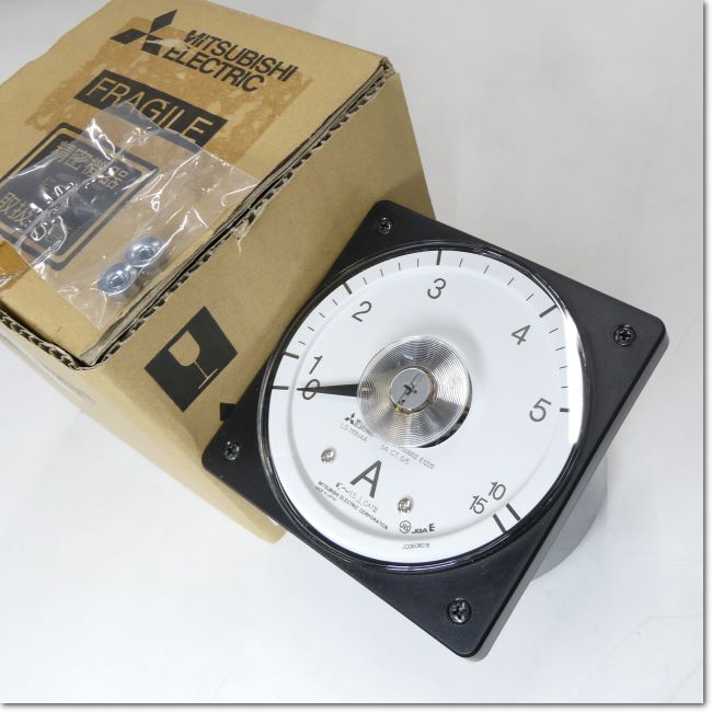 FA機器ドットコム / LS-110NAA 5A 0-5-15A 5/5A B 交流電流計 3倍延長