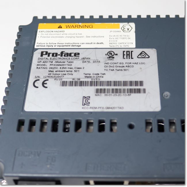 新品　Pro-face GP-4201TM PFXGM4201TAD PFXGM4201TAD プログラマブル表示器 GP4000Mシリーズ 1台 Pro-face