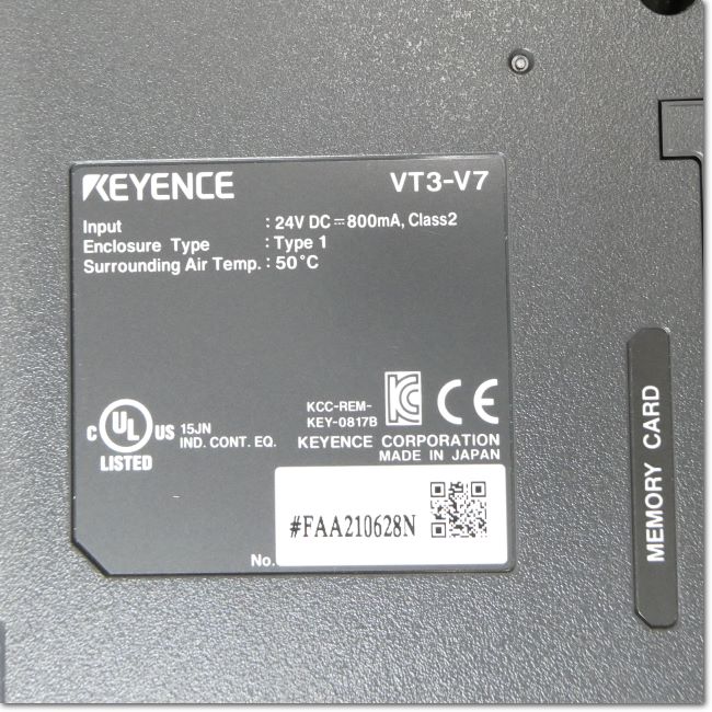 FA機器ドットコム / VT3-V7 タッチパネルディスプレイ 7型 VGA