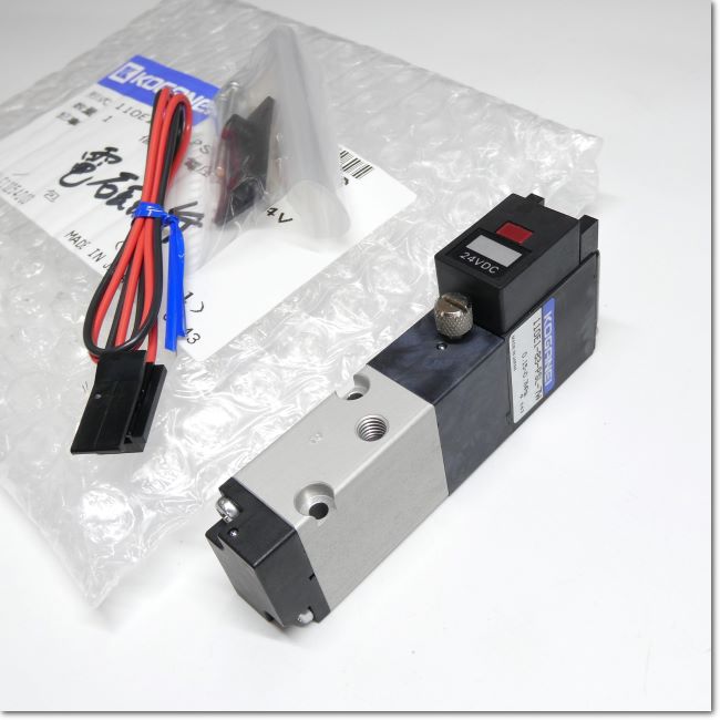コガネイ 電磁弁100シリーズ M100E1-39/DC24V 丸形電磁弁 126E1/AC100V