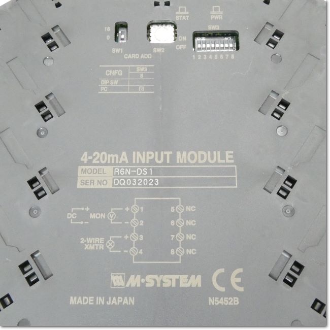 Automation Direct R6n FA機器ドットコム / R6N-DS1 ディストリビュータ入力カード (M-SYSTEM) | FA機器ドットコム