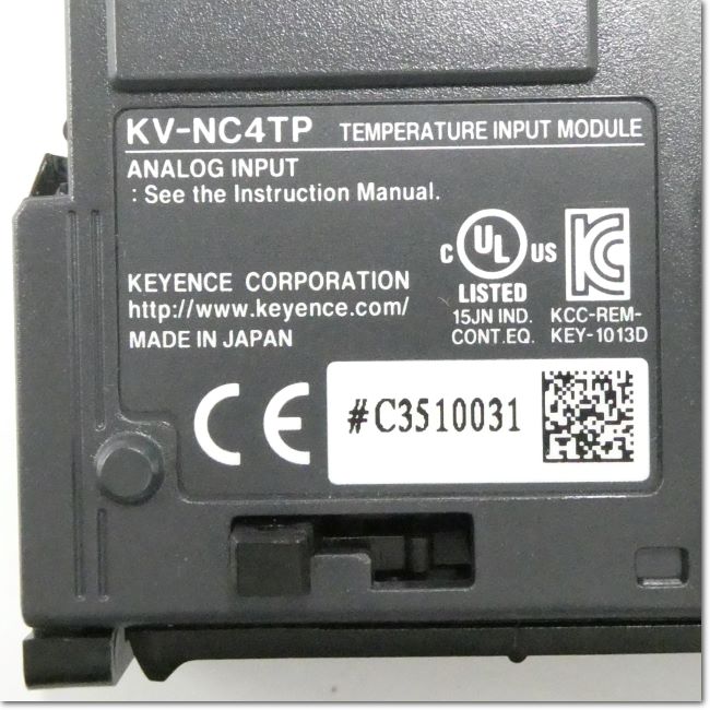 FA機器ドットコム / KV-NC4TP 温度入力ユニット 4ch ヨーロピアン端子 