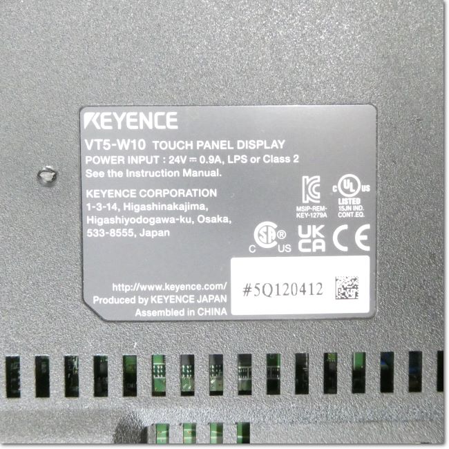 FA機器ドットコム / VT5-W10 タッチパネルディスプレイ 10型 ワイドTFT
