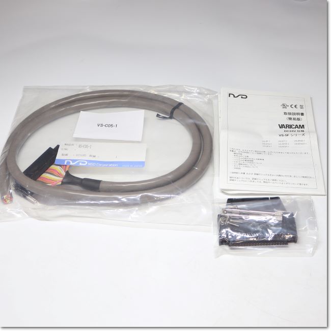 FA機器ドットコム / VS-5F-1 カムスイッチ出力コントローラ DC24V + 入出力ケーブル[VS-C05-1]付き (NSD ...