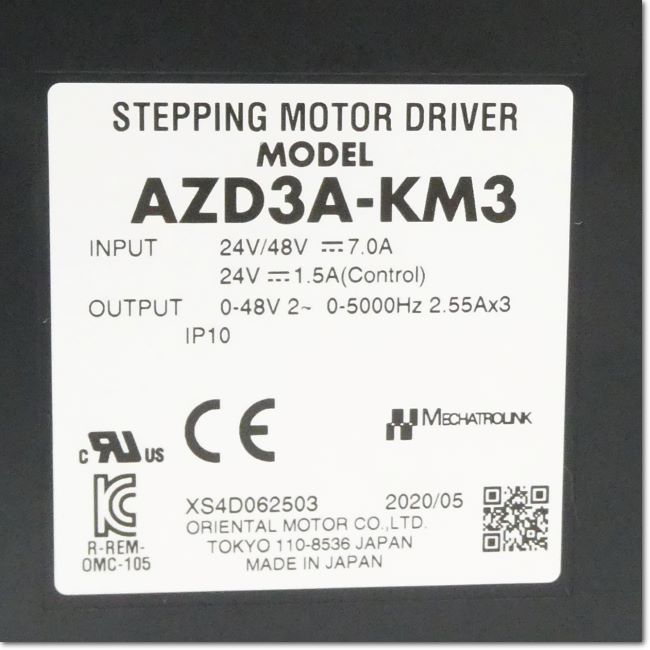 Oriental Orientalmotor AZD3A-KM3 AZシリーズ 3軸ドライバ