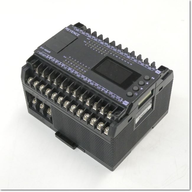 FA機器ドットコム / KV-40AR 表示機能内蔵超小型PLC 入力24点 リレー