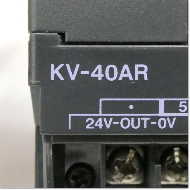 FA機器ドットコム / KV-40AR 表示機能内蔵超小型PLC 入力24点 リレー