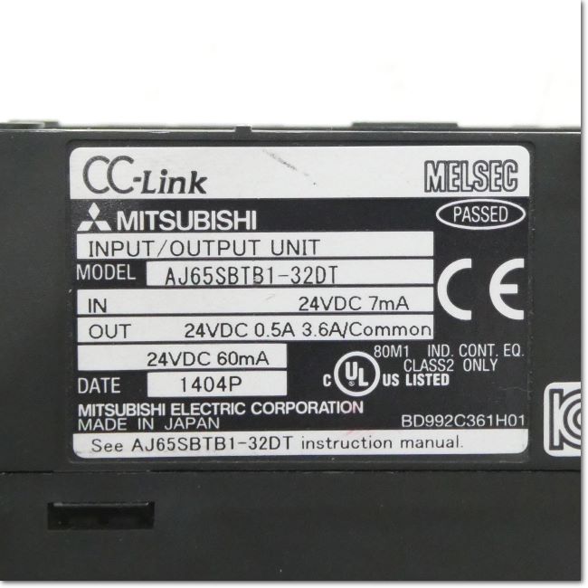FA機器ドットコム / AJ65SBTB1-32DT CC-LinkリモートI/Oユニット DC