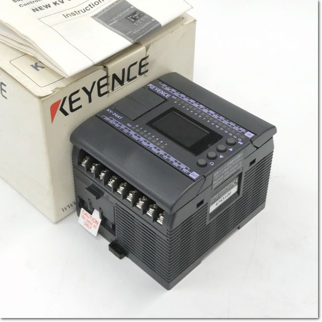 FA機器ドットコム / KV-24AT 表示機能内蔵超小型PLC 入力16点