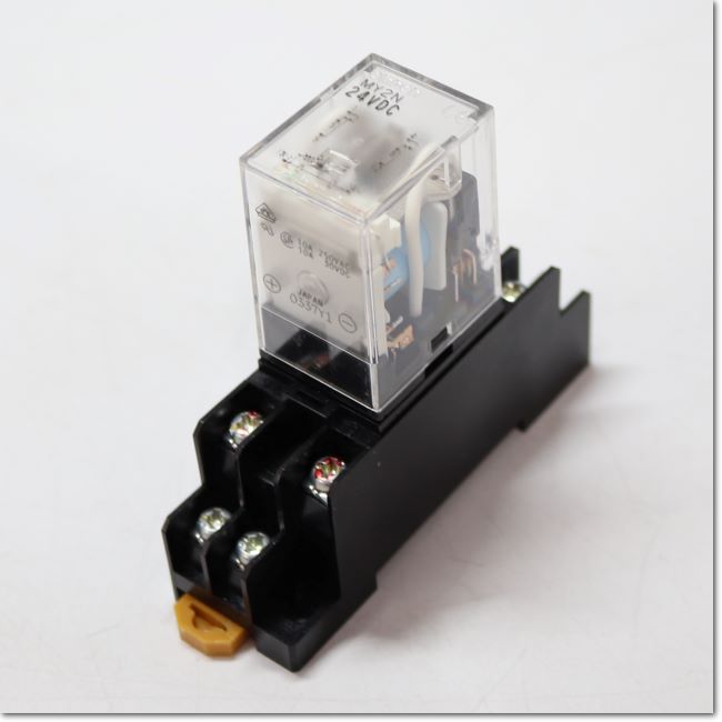 OMRON MY2N-D2 リレー 24VDC 10個セット オムロン ミニパワーリレー