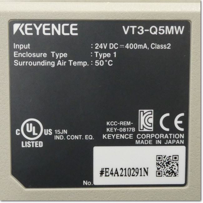 FA機器ドットコム / VT3-Q5MW 5型 QVGA STNモノクロ タッチパネル