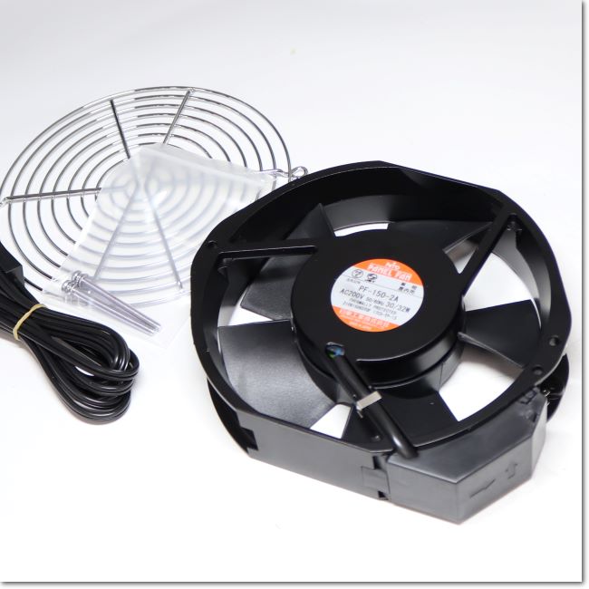 FA機器ドットコム / PF-150-2A 盤用換気扇 AC200 38mm厚 (日東工器