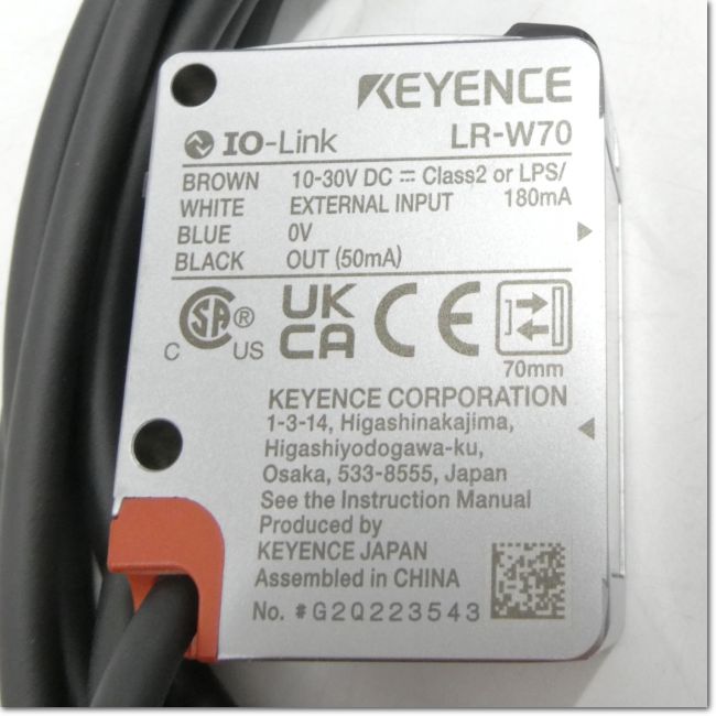 FA機器ドットコム / LR-W70 2m アンプ内蔵型 ホワイトスポット光電