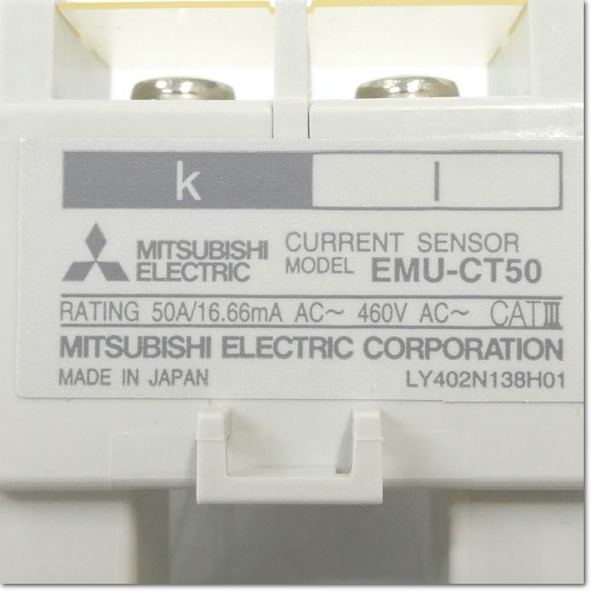 FA機器ドットコム / EMU-CT50 分割形電流センサ 50A (三菱電機) | FA