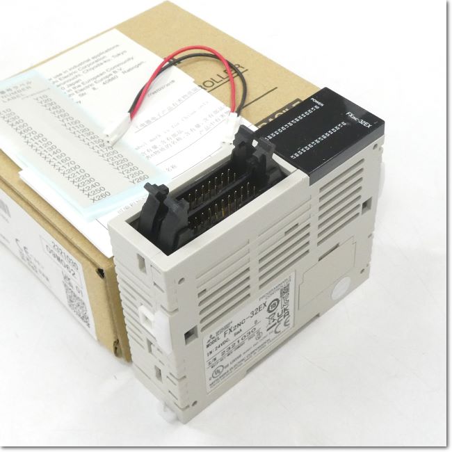 三菱 入力増設ユニット FX2NC-32EX 2個セット FA機器ドットコム / FX2NC-32EX 入力増設ブロック DC入力32点 (三菱