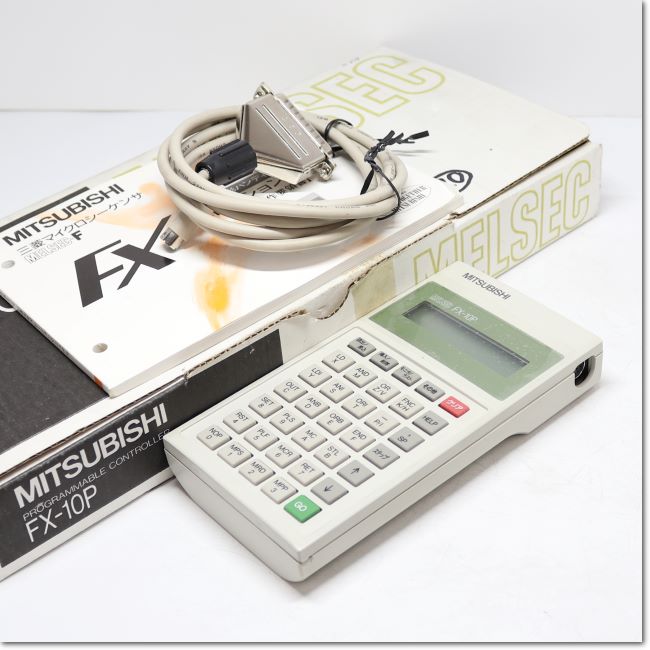 (2個セット)三菱 FX10P プログラミングパネル マイクロシーケンサ FA機器ドットコム / FX-10P ハンディプログラミングパネル Ver4.00