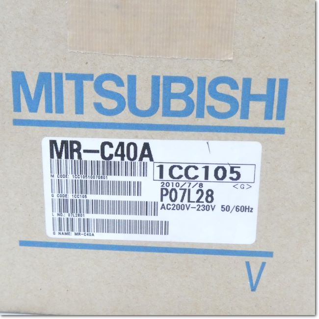 FA機器ドットコム / MR-C40A ACサーボアンプ 0.4KW (三菱電機) | FA 