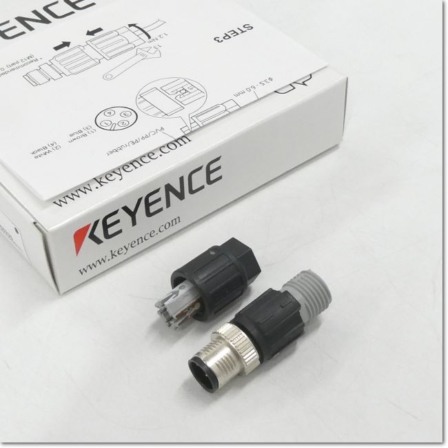 FA機器ドットコム / OP-88296 バラ線ーM12変換コネクタ (KEYENCE) | FA