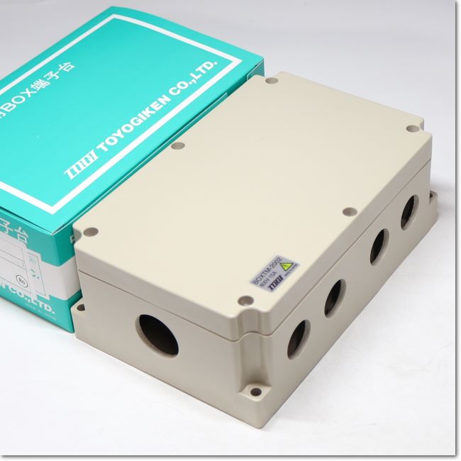 FA機器ドットコム / BOXTM-2002 中継ボックス 端子台付き 600V 15A