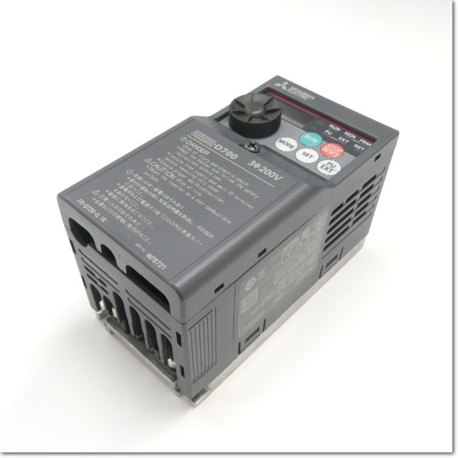 FA機器ドットコム / FR-D720-0.1K インバータ 三相200V (三菱電機