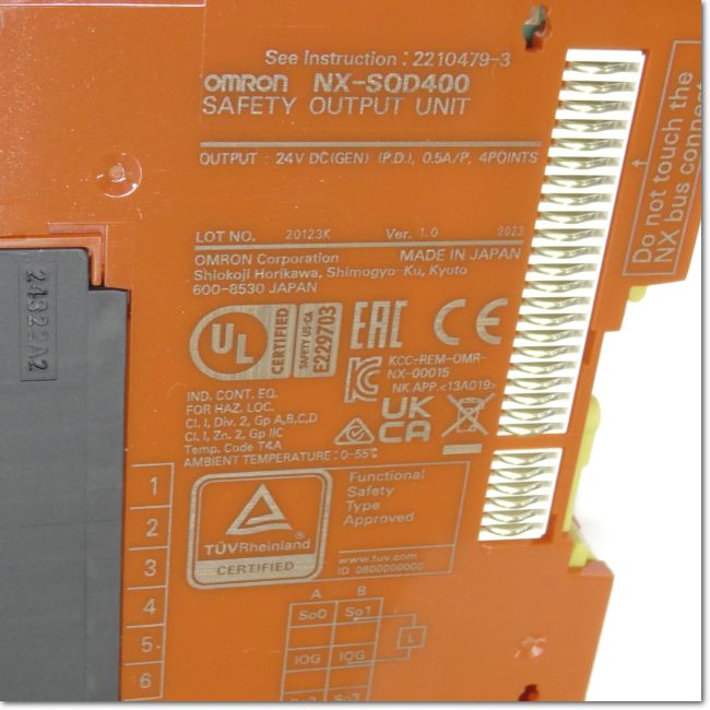 FA機器ドットコム / NX-SOD400 セーフティ出力ユニット 4点 PNP Ver
