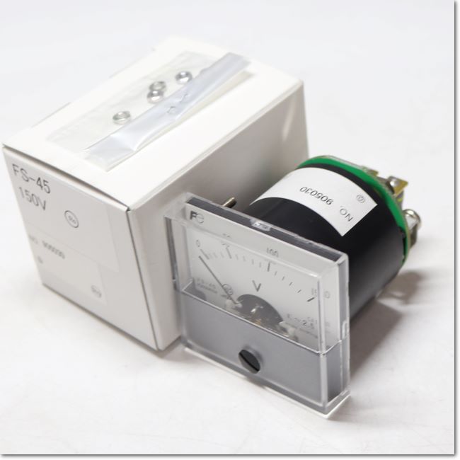 FA機器ドットコム / FS-45 0-150V 交流電圧計 ダイレクト計器 (富士