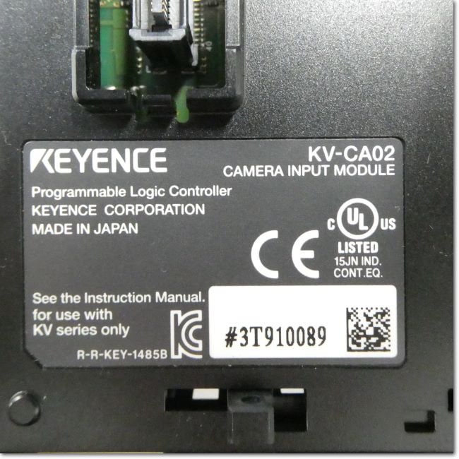 FA機器ドットコム / KV-CA02 カメラ入力ユニット (KEYENCE) | FA機器