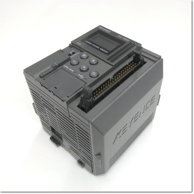 KEYENCE（キーエンス）PLC CPUユニット KV-1000 中古セット FA機器ドットコム / KV-1000 シリアル内蔵 CPUユニット (KEYENCE) | FA