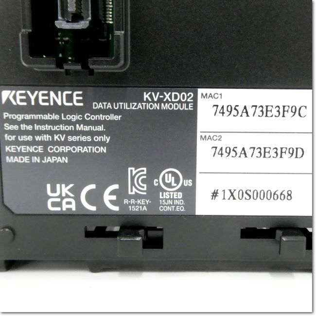 FA機器ドットコム / KV-XD02 データ活用ユニット (KEYENCE) | FA