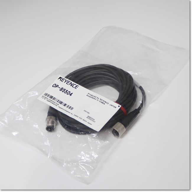 FA機器ドットコム / OP-85504 光電センサ用コネクタケーブル M12用 5m