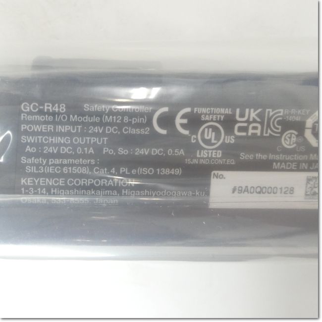 FA機器ドットコム / GC-R48 セーフティコントローラリモートI/Oモジュール PNPトランジスタ出 DC24V (KEYENCE ...