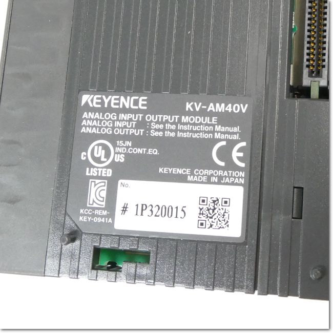 ルーター・ネットワーク機器 KV-AM40V FA機器ドットコム / KV-AM40V A/D・D/A変換ユニット アナログ入力2ch+