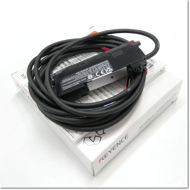 未使用　RIKOBR3-NPデジタルファイバーアンプ Amazon | キーエンス デジタルファイバセンサ ファイバアンプ FS