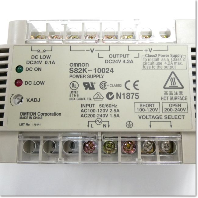 オムロン スイッチング・パワーサプライ S82K-10024 FA機器ドットコム / S82K-10024 スイッチング・パワーサプライ