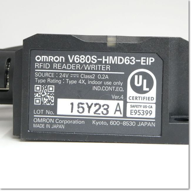 OMRON V680S-HMD63-EIP 24V DCリレー OMRON V680S-HMD63-EIP 24V DCリレー OMRON V680S-HMD63-EIP 24V DC