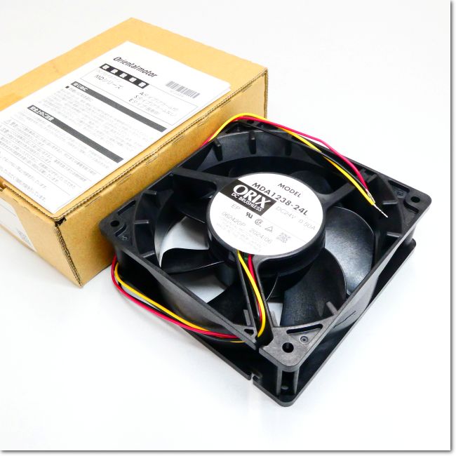 FA機器ドットコム / MDA1238-24L DCプロペラファン DC24V □120-38mm厚