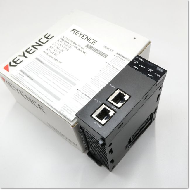 KV-XLE02 2ポート PLCアダプタ KV-XLE02 2ポート PLCアダプタ EtherNet unit, 2 ports - KV-XLE02
