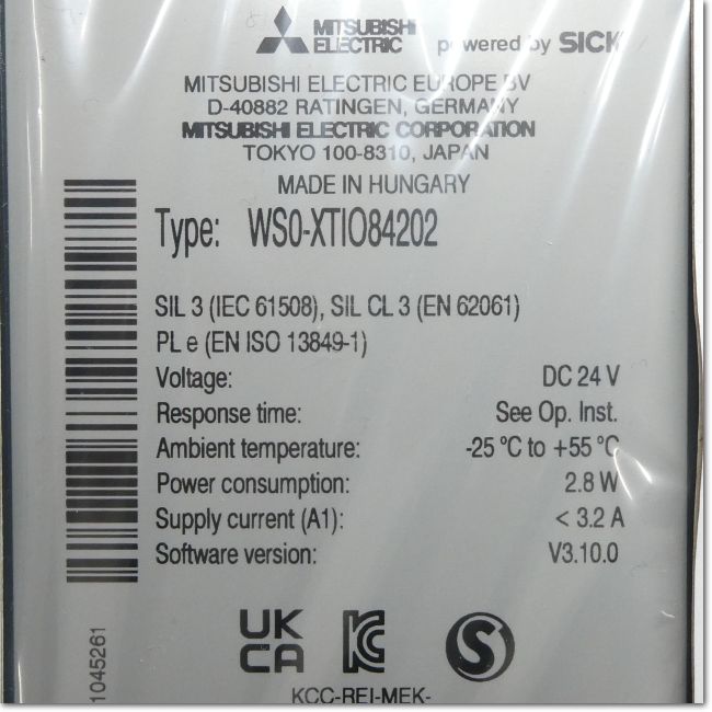 FA機器ドットコム / WS0-XTIO84202 安全入出力混合ユニット (三菱電機