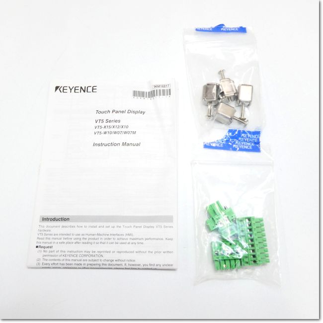 ■新品 送料無料■ KEYENCE VT5-X10 タッチパネルディスプレイ ◆6ヶ月保証 2025 ☆2H0912-2 KEYENCE キーエンス タッチパネルディスプレイ