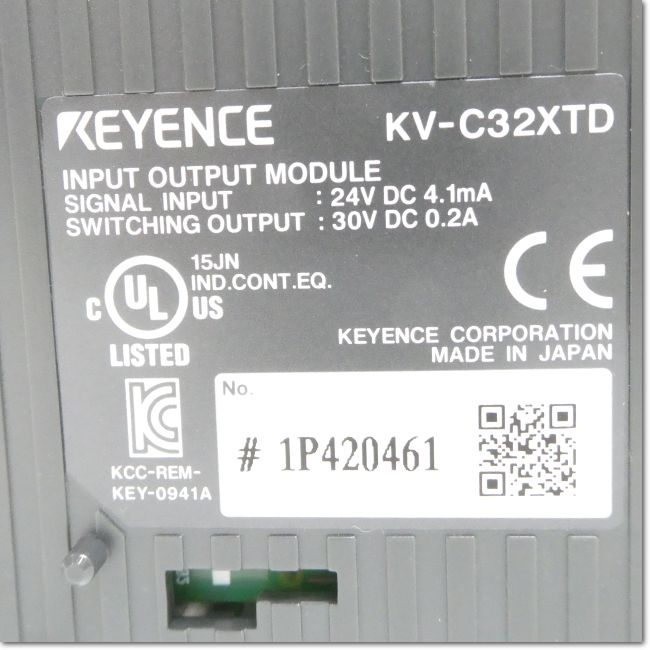 FA機器ドットコム / KV-C32XTD 入出力ユニット 32点/32点 コネクタ