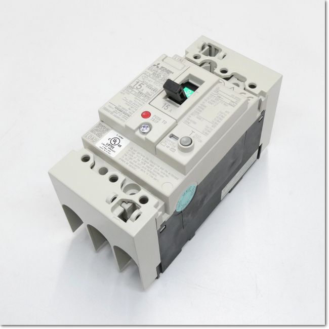 FA機器ドットコム / NV50-SVFU 3P 15A 30mA 漏電保護付UL 489Listedノーヒューズ遮断器 (三菱電機 ...
