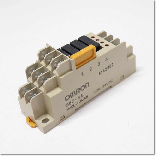 FA機器ドットコム / G6D-4B DC24V ターミナルリレー (OMRON) | FA機器
