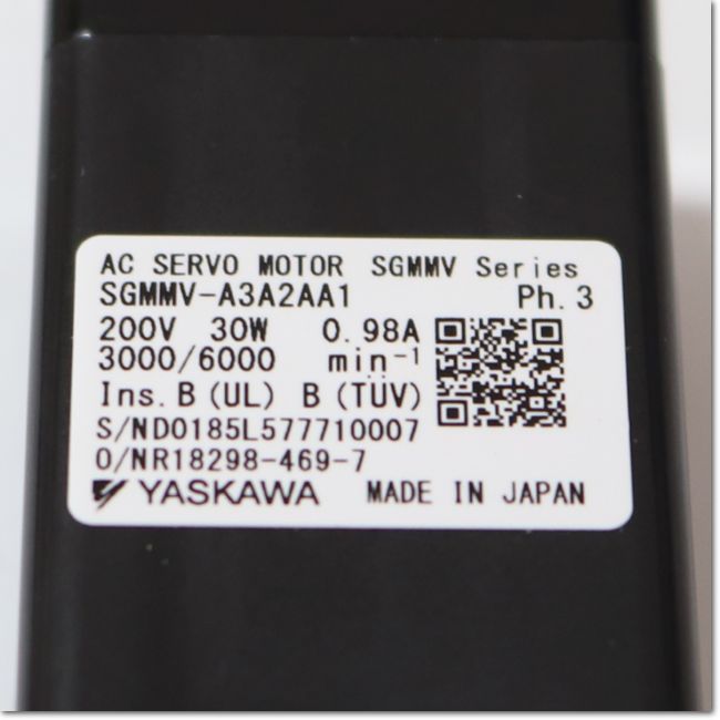 FA機器ドットコム / SGMMV-A3A2AA1 サーボモータ AC200V 30W (安川電機
